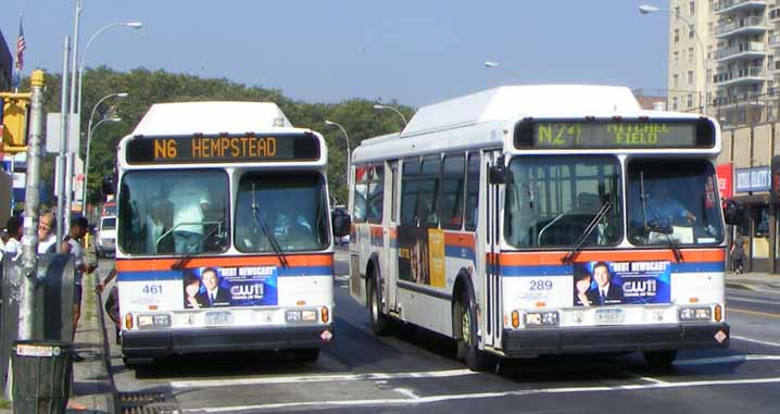 MTA Long Island Orion V CNG 461 & 289